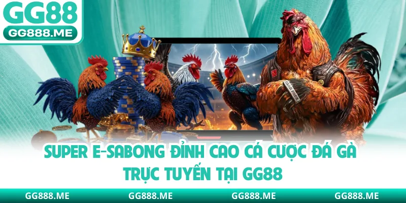 Super E-Sabong Đỉnh Cao Cá Cược Đá Gà Trực Tuyến Tại GG88
